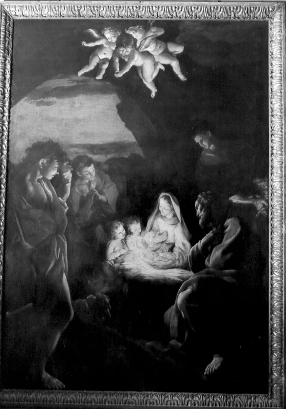 174-Giovanni Lanfranco-Adorazione dei pastori-Chiesa di S. Maria Immacolata, Roma  